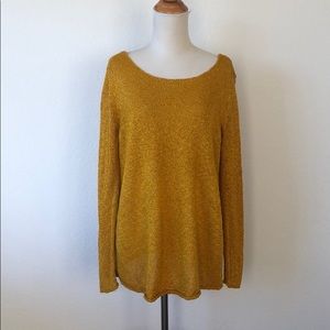 Zara Yellow/Gold Knit Sweater